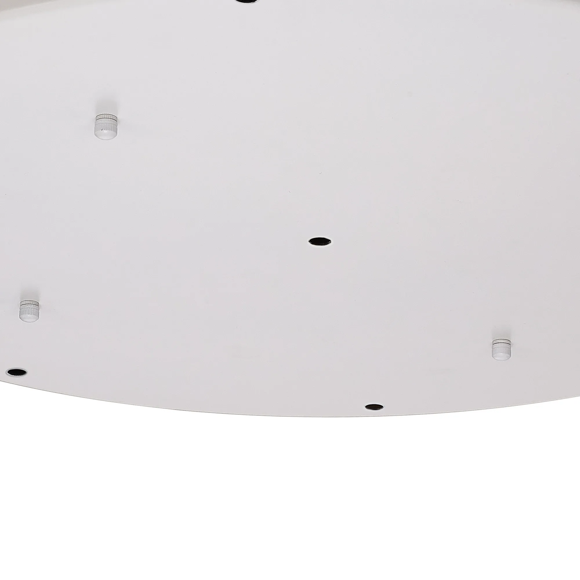 Hayes 9 Hole 60cm Round Ceiling Plate White D0831WH  Deco Hayes White